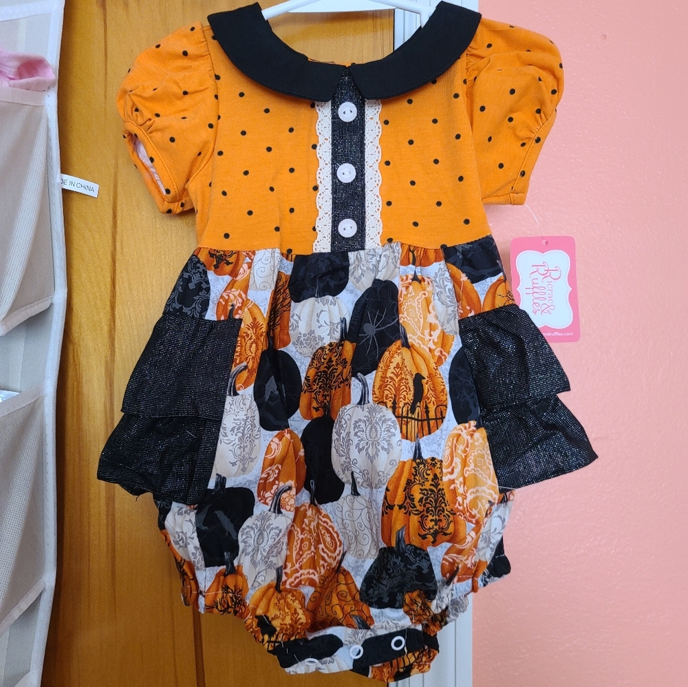Ricrac & Ruffles Pumpkin Bubble